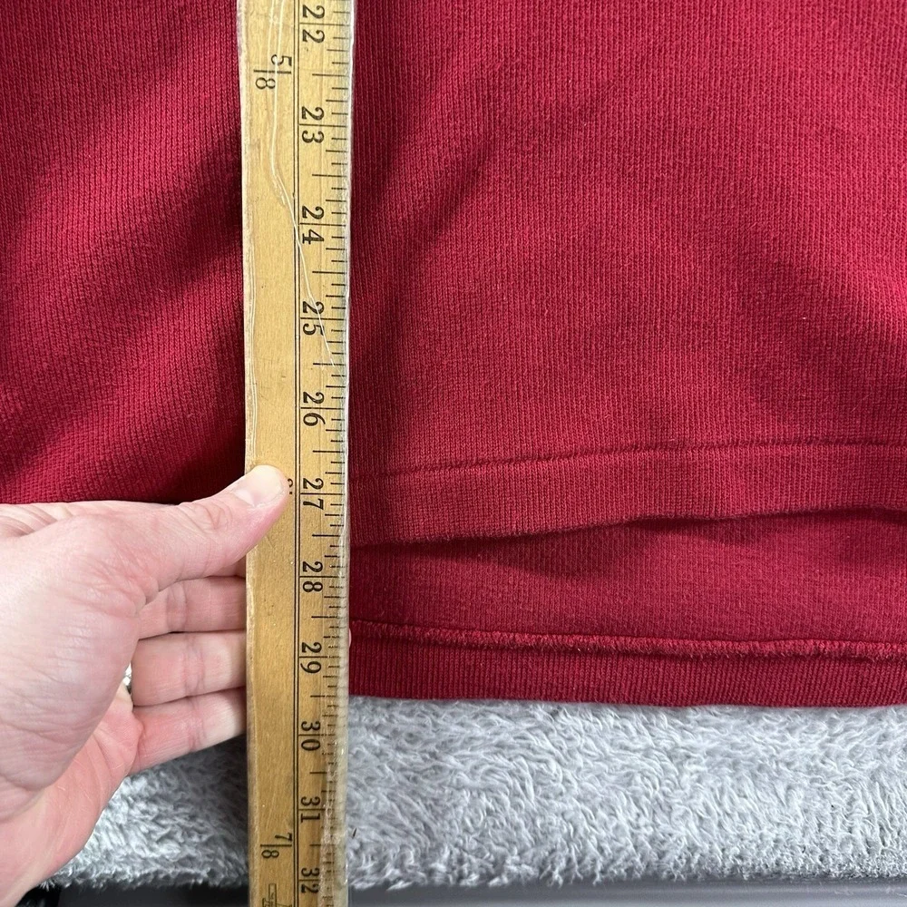 VINTAGE Polo Ralph‎ Lauren Quarter Zip Sweater Mens XXL 2x Red Sweater